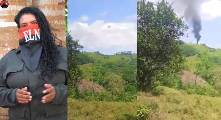 ELN se atribuyó atentado a helicóptero que dejó 13 Policías muertos en Amalfi El frente de guerra Darío Ramírez Castro, del Ejército de Liberación Nacional (ELN), aseguró estar detrás del ataque a la 