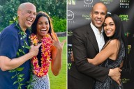 Cory Booker gleefully announces engagement to Rosario Dawson look