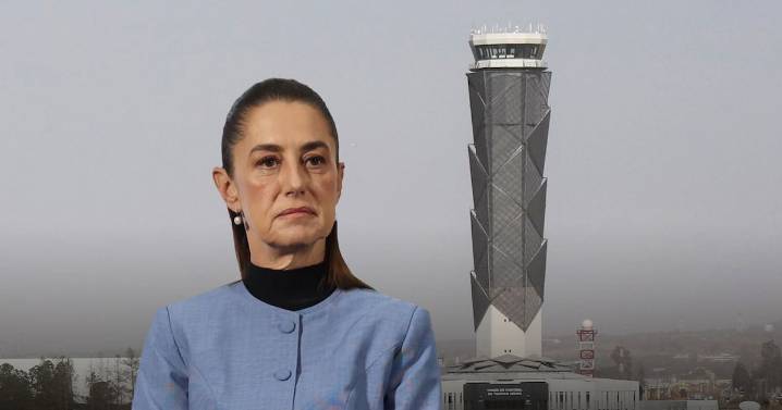 ¿Por qué colapsó la comunicación con aeronaves en el AICM? Esto dijo Sheinbaum