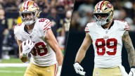 49ers tight ends step up vs. Saints in George Kittle’s absence
