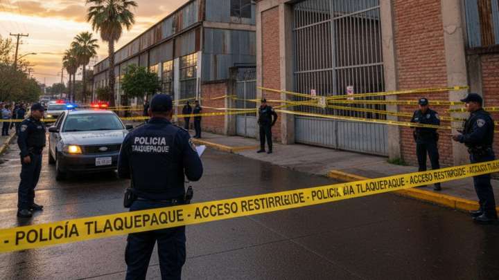 Trabajador de 25 años muere electrocutado en fábrica de Tlaquepaque; cayó 8 metros de altura tras la descarga