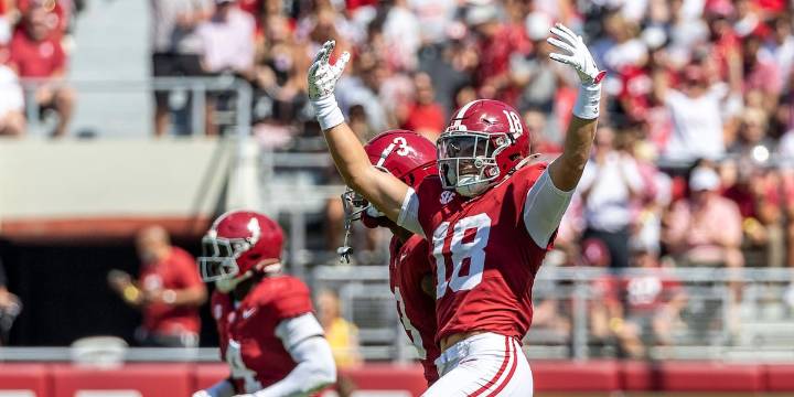 Ty Simpson delivers again as No. 19 Alabama handles Wisconsin for the 2nd straight year, 38