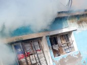 Cuatro viviendas resultaron afectadas por incendio en el cerro Playa Ancha de Valparaíso