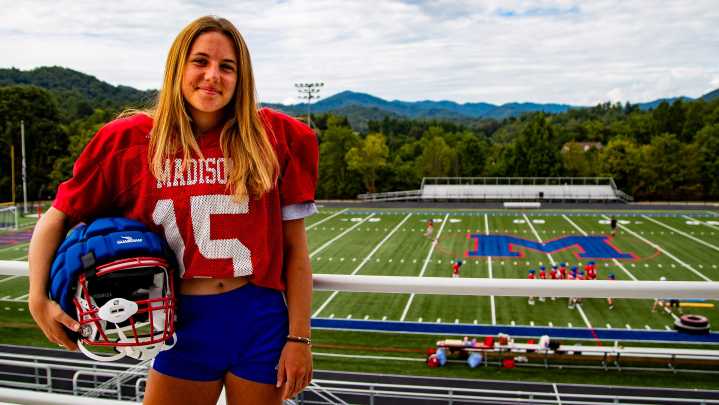 Why Madison football's Hannah Winters was inspired to…