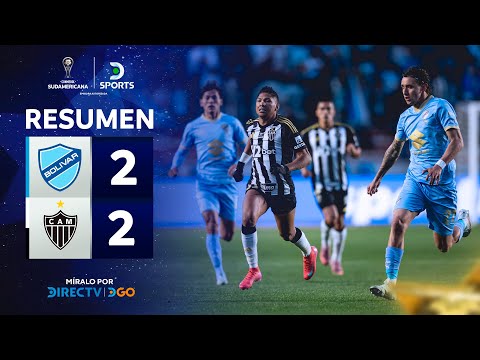 Bolívar vs. Atlético Mineiro (2-2): resultado, resumen y goles del partido por Copa Sudamericana 