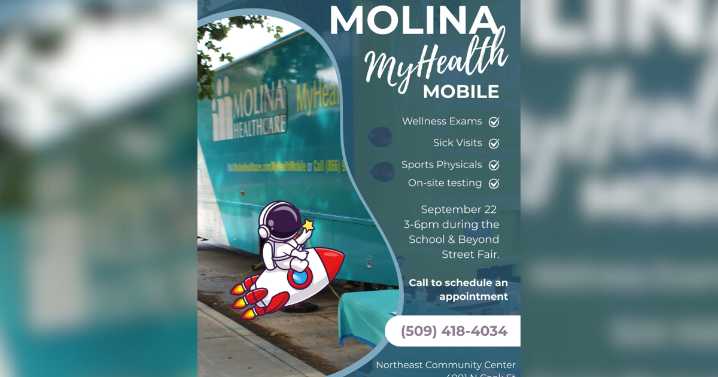 Mobile health clinic to offer wellness exams, physicals and other services at Northeast Community Center in Spokane