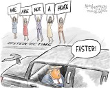 Cartoon: Epstein survivors