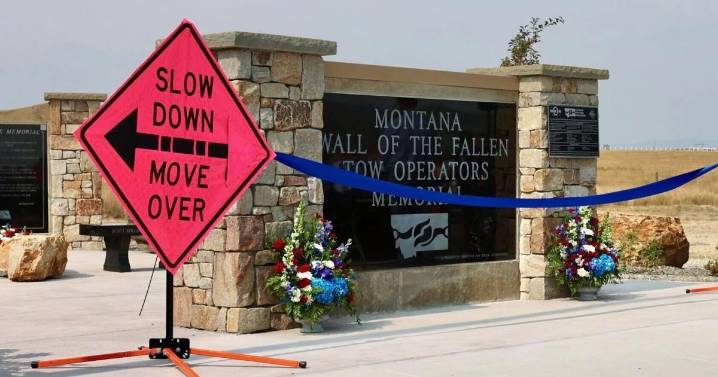 Wall in Three Forks honors fallen Montana tow truck operators