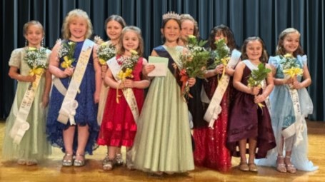 2025 Mini Miss Persimmon Festival Queen and Court announced