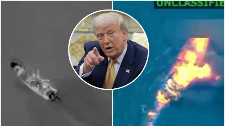 Trump confirmó nuevo ataque letal contra un barco que llevaba droga por aguas del Caribe: hay tres muertos