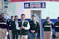 Gobernador Orrego y alcalde Muñoz inauguran primer Punto Seguro del Eje Alameda en Estación Central