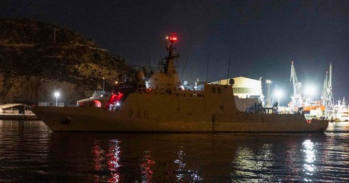 El buque 'Furor' zarpa de Cartagena para apoyar a la flotilla de ayuda a Gaza