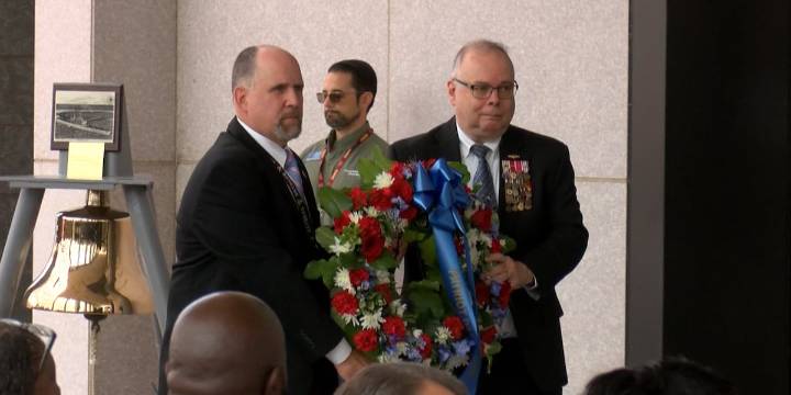 Virginia War Memorial ceremony honors lives lost during 9/11 terror attacks