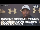Special teams coordinator Chris Horton recaps loss to Bills