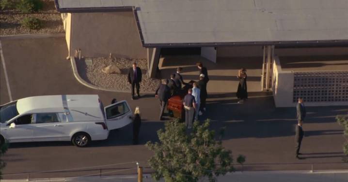 Charlie Kirk's casket returns home to Phoenix