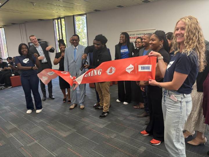 Renovated Chester High School library unveiled