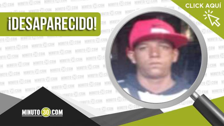 Jean Gabriel Carmona desapareció en Medellín