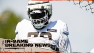 Dawand Jones questionable to return vs. the Packers