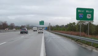 Overnight closures for construction this week on I