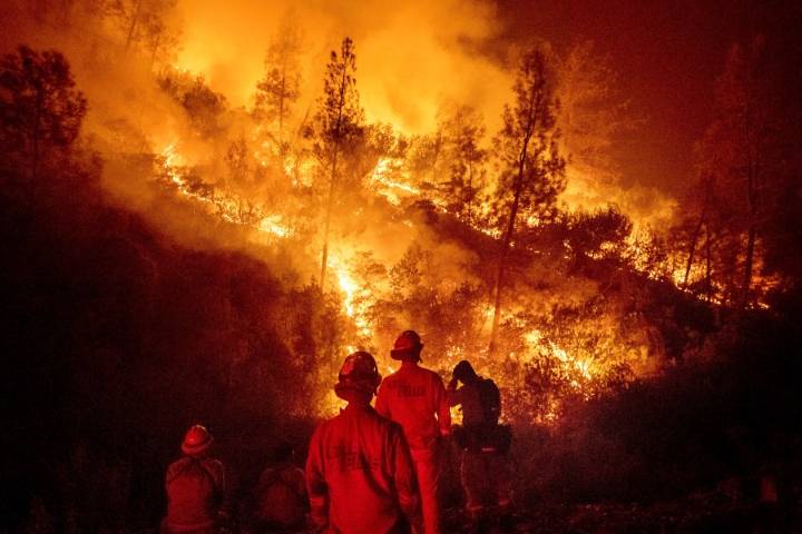 Federal wildland firefighters can now mask up, in long