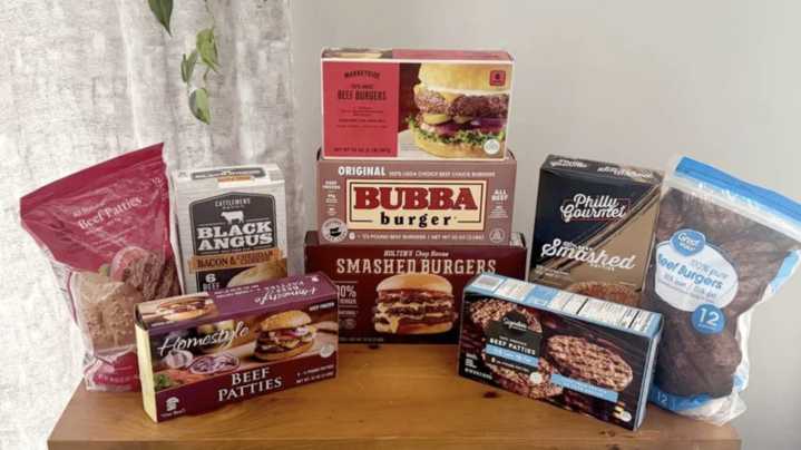 The Slimy Frozen Beef Burger Patties We Would Never Buy Again