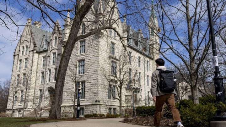 Northwestern University president resigns amid fights with Trump, GOP