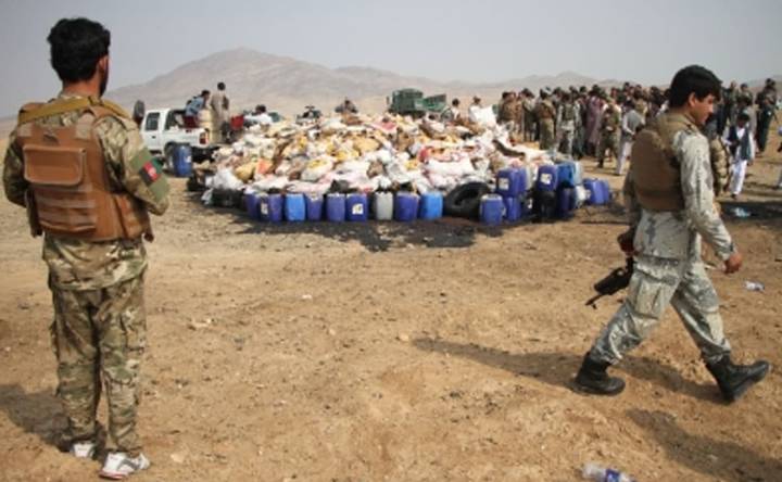 Police destroy two drug labs in Afghanistan