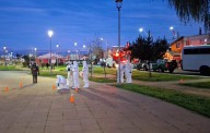 Carabineros detuvo a 6 sujetos presuntos responsables de homicidio de ayer en San Carlos.