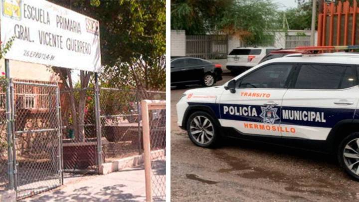 Pánico en primaria de Hermosillo tras hallazgo de artefactos explosivos; suspenden clases