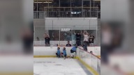 Ovechkin cheers on son's goal at youth hockey game