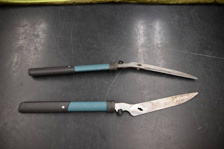 Suspect arrested after reportedly threatening woman with pair of pruning shears
