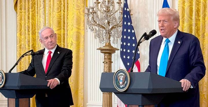 Trump lanza plan para terminar la guerra en Gaza
