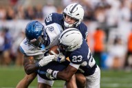 Penn State freshman linebacker Alex Tatsch is pushing for more playing time: ‘He’s got a really big upside’