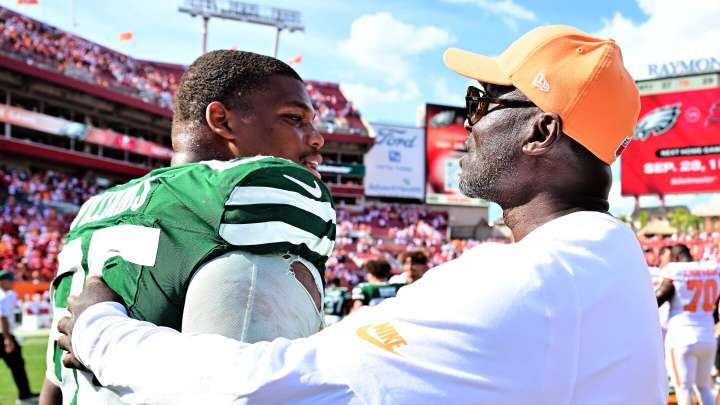 Todd Bowles had a colorful reaction to Jets returning blocked FG for a TD in fourth quarter