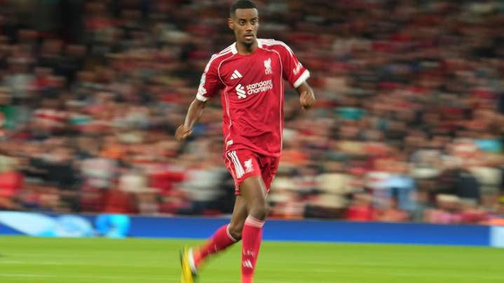 Alexander Isak upstaged as he makes his Liverpool debut in the Champions League