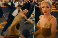 Jennifer Lopez dances in heavy 50-pound dress for “Kiss of the Spider Woman”