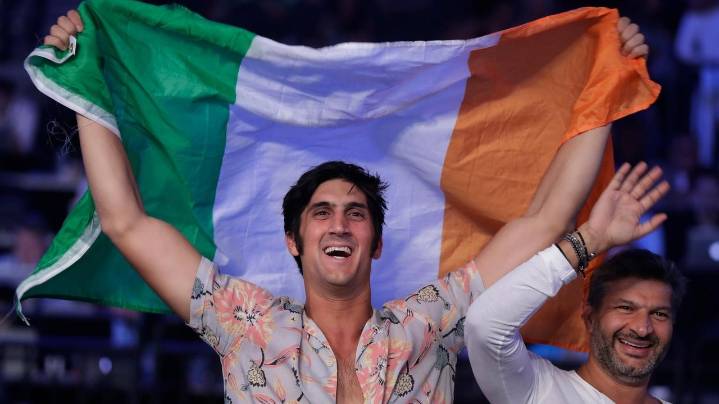 Baby can wait: Paddy Donovan trains for world title fight while wife gives birth