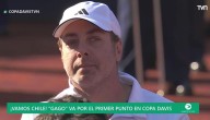 "¡Cómo te quieren Nico!": la ovación a Nicolás Massú antes del partido Chile
