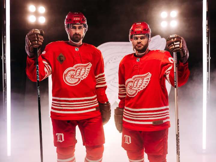 Red Wings unveil Centennial uniform for select home games