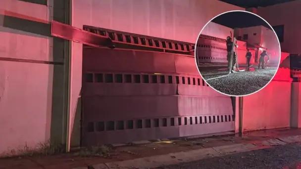 Se registra explosión por fuga de gas en vivienda de Verbena