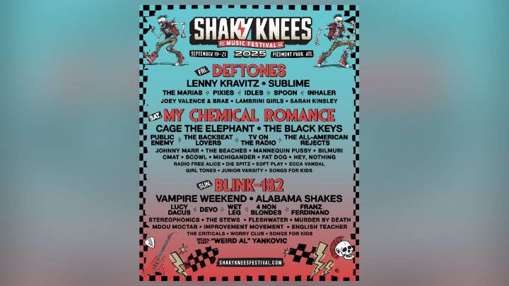 Shaky Knees Festival happening this weekend at Piedmont Park