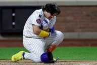 Mets' Francisco Alvarez back in lineup after hit by 100 MPH pitch