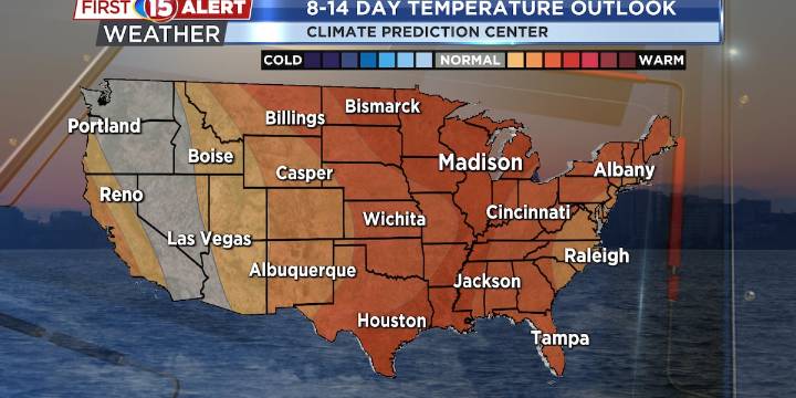 Summer heat holds on