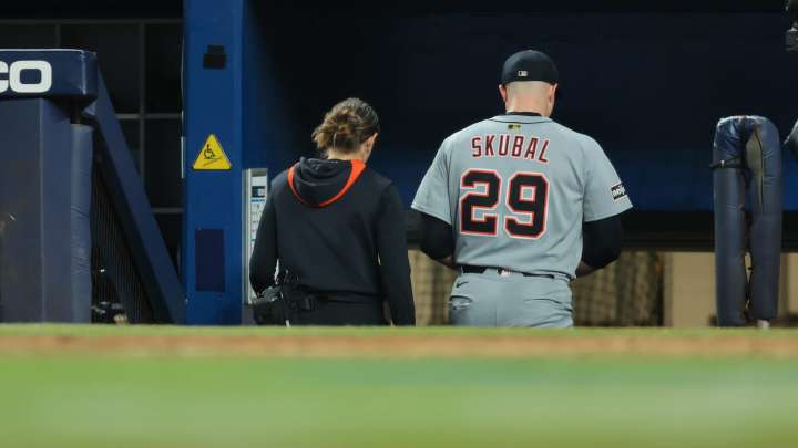 Detroit Tigers lose Tarik Skubal, Javier Baez in 8