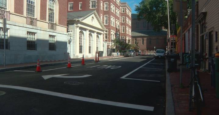 There's a block in Harvard Square closing to traffic permanently. Here's what it will become.