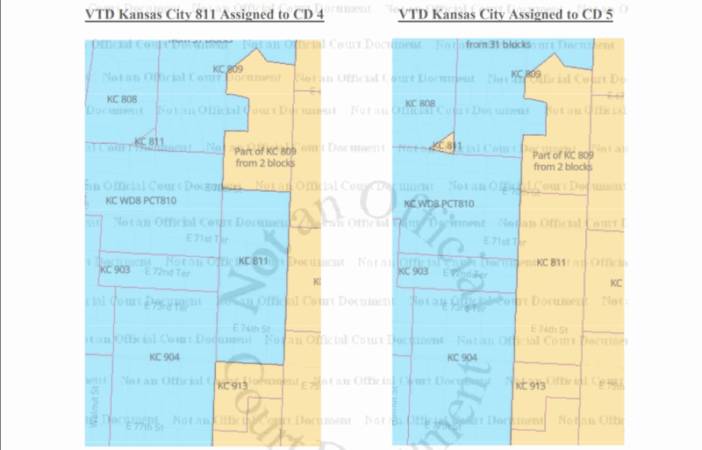 ACLU lawsuit claims Missouri First map error – 4th and 5th districts overlap in KC area