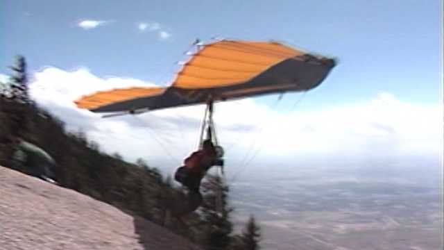 Labor Day celebrated with hang gliding in 1986