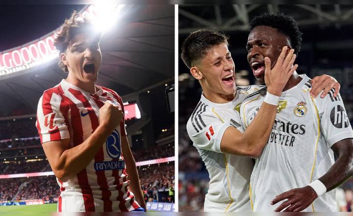 Alineaciones Real Madrid versus Atlético Madrid por la fecha 7 de LaLiga EA Sports 2025