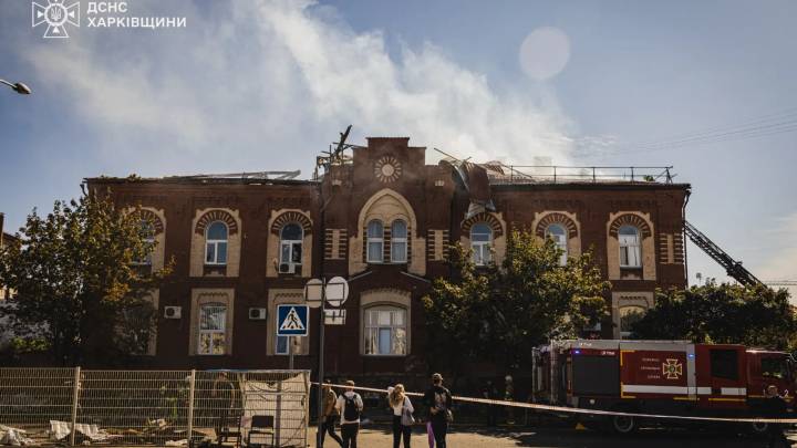 Rusia bombardea una universidad en la ciudad ucraniana de Járkov: hay cuatro personas heridas