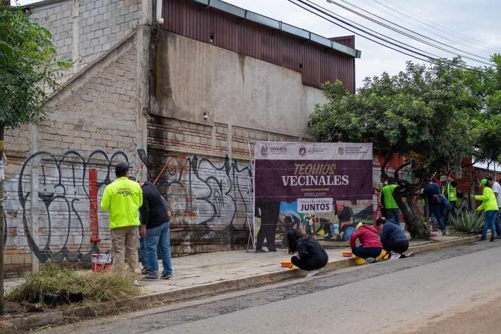 Fortalecen tequios la participación ciudadana en Oaxaca de Juárez